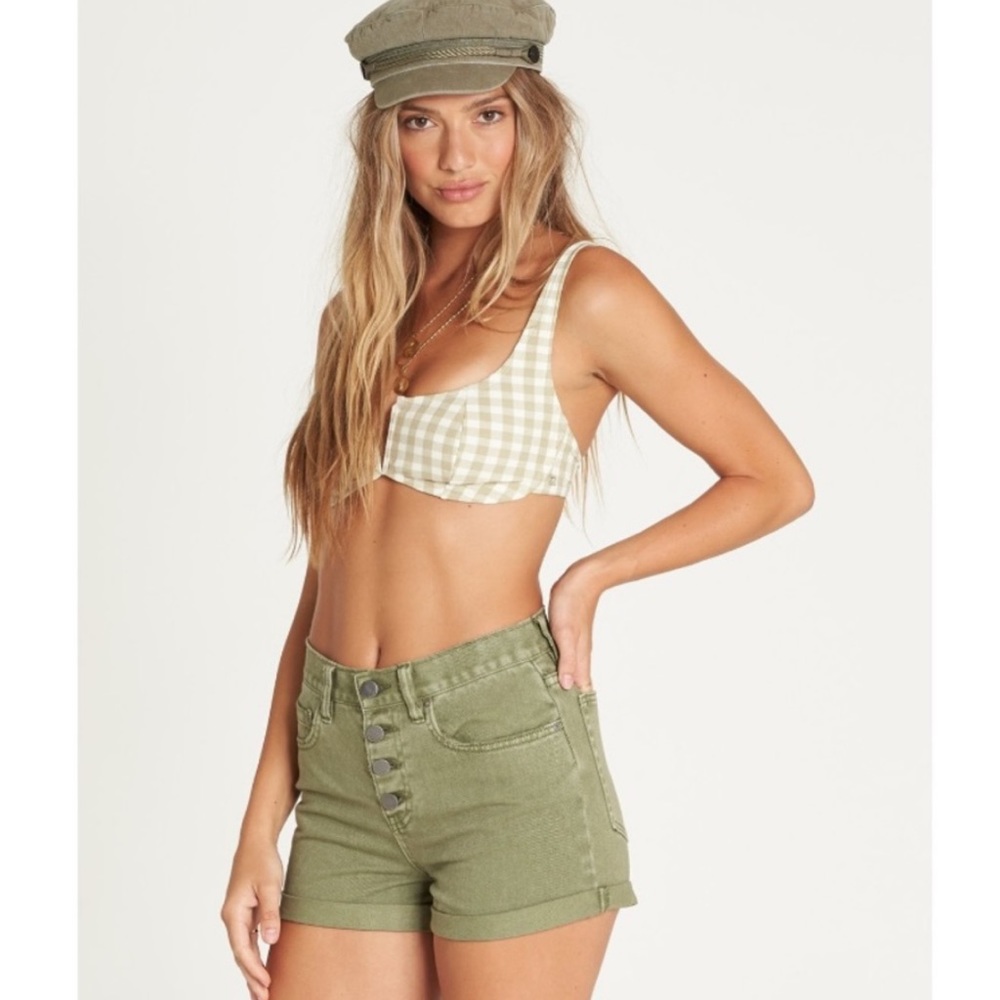 Billabong - Button Up High Waisted Short - image 2